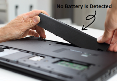 چگونه اخطار No Battery Is Detected  را برطرف کنیم