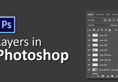 کاربرد  لایه ها  در فتوشاپ