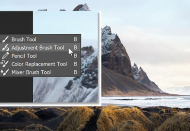 استفاده از ابزار جدید Adjustment Brush در فتوشاپ 2024