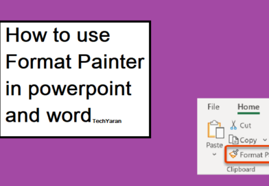 استفاده از Format Painter در پاورپوینت و ورد