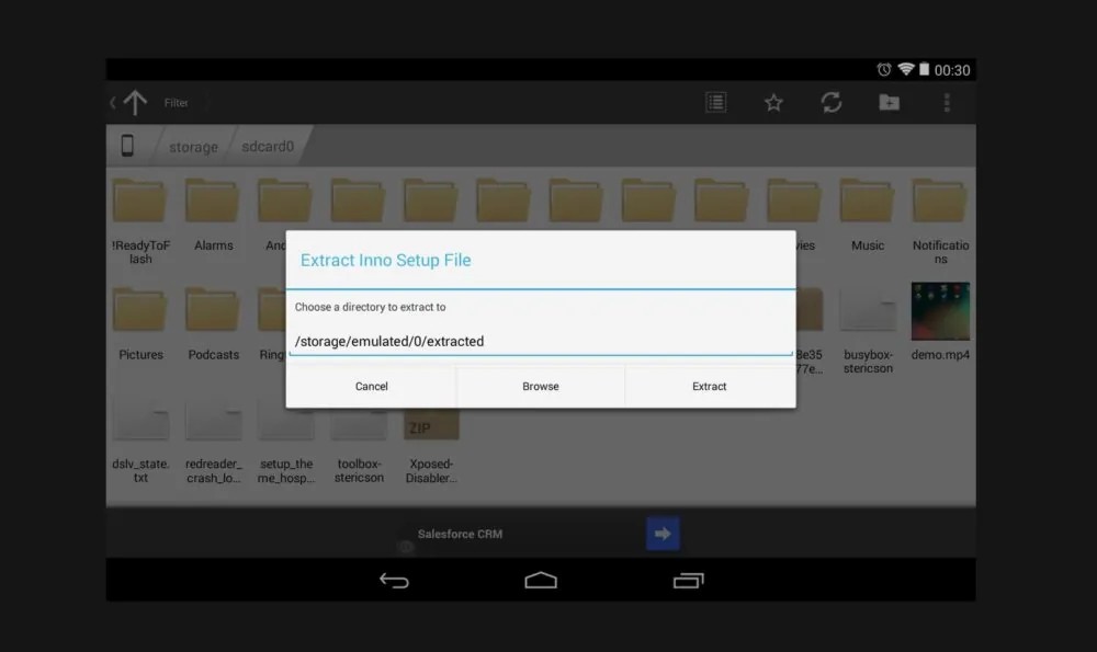 how to open exe files on your android phone