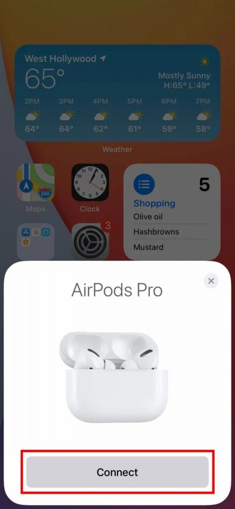 how to connect your airpods to an iphone