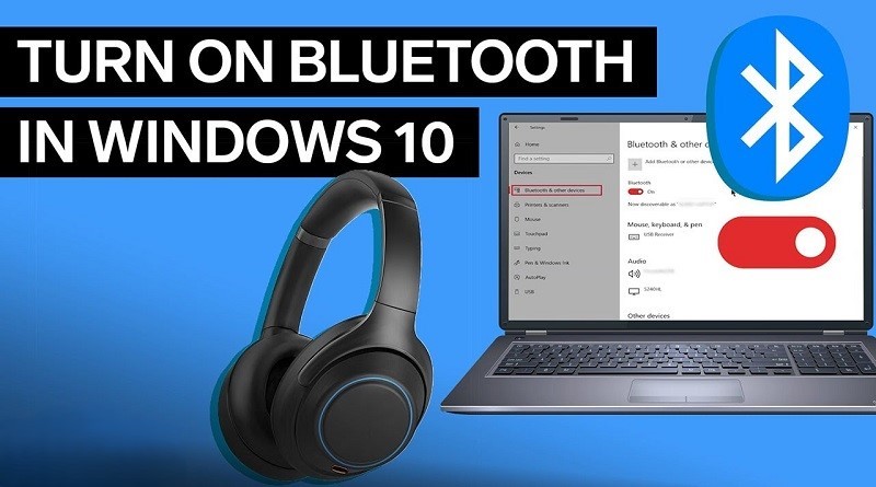 Turn on Bluetooth in Windows 10