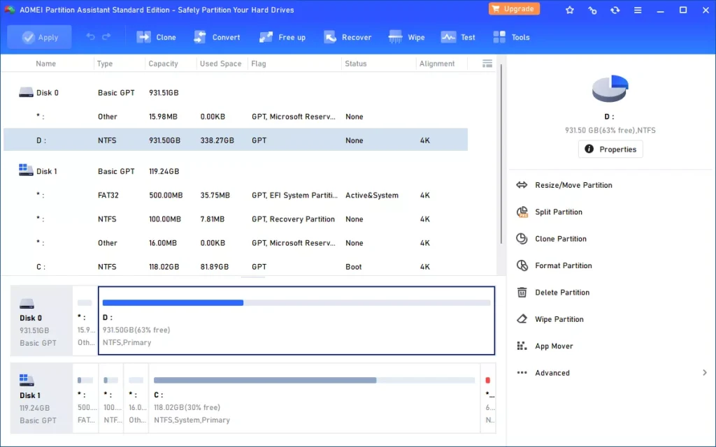 10 بهترین ابزار نرم افزاری پارتیشن دیسک(Partition Disk) رایگان