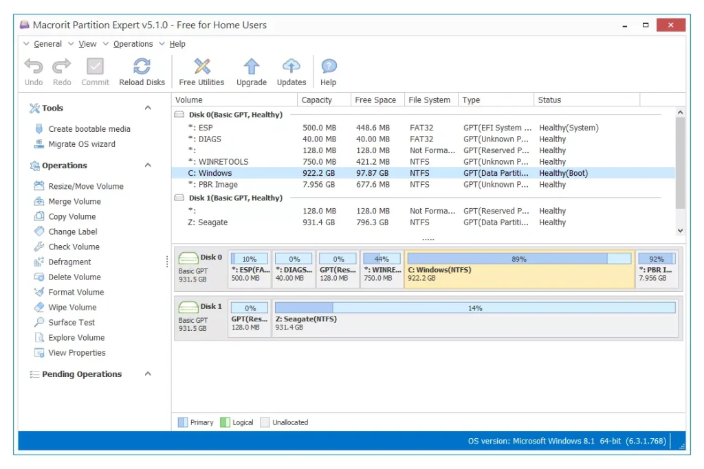 10 بهترین ابزار نرم افزاری پارتیشن دیسک(Partition Disk) رایگان