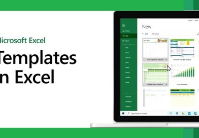 الگوهای آماده (Templates) اکسل