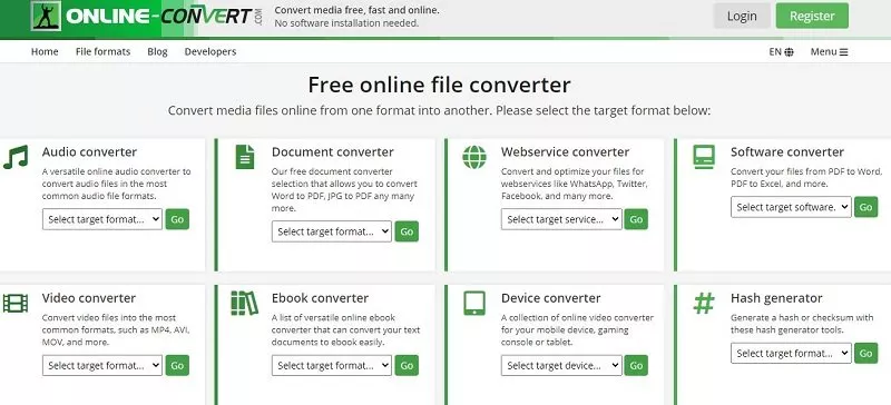 بهترین سایت‌های رایگان تبدیل فایل