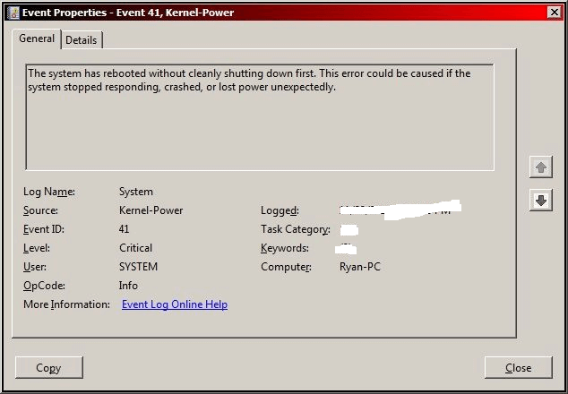 آشنایی با خطای Kernel Power 41