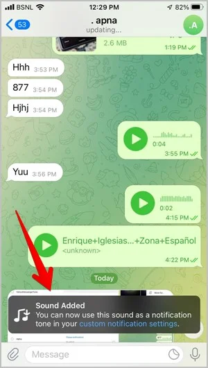 مراحل افزودن و تنظیم صدای پیام اختصاصی یک شخص یا گروه در تلگرام(Telegram)