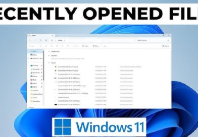 نحوه یافتن پوشه های اخیرا باز شده در ویندوز 11و10