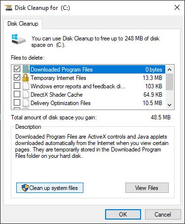 استفاده از Disk Cleanup