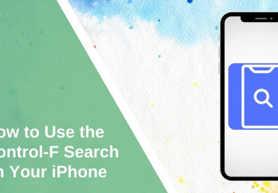 نحوه استفاده از Control+F در آیفون در iOS 17
