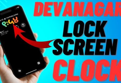 نحوه تغییر ساعت قفل صفحه آیفون به Devanagari در iOS 18
