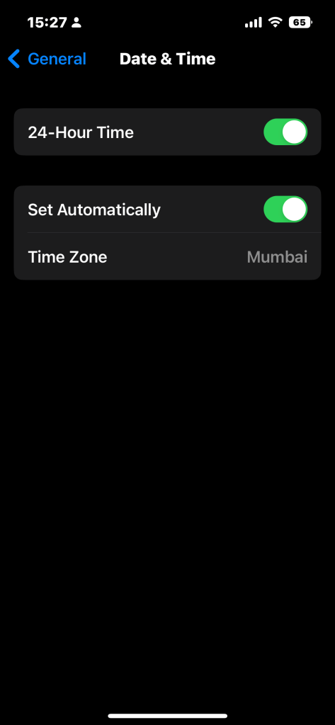 نحوه تغییر فرمت تاریخ و زمان در iOS