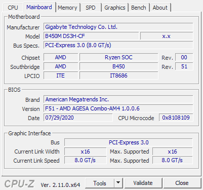 نحوه استفاده از CPU-Z برای بررسی اطلاعات مادربرد