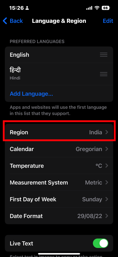 نحوه تغییر فرمت تاریخ و زمان در iOS