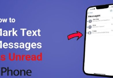 نحوه علامت گذاری پیام ها به عنوان خوانده نشده در iOS