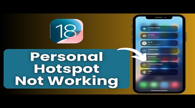 ۱۴ روش برای رفع مشکل کار نکردن هات‌اسپات iOS 18 در آیفون