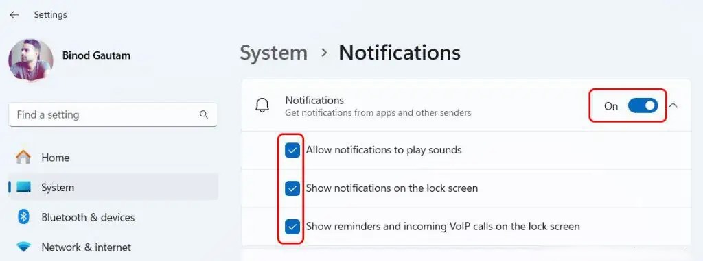 اعلان‌ها(Notifications) در ویندوز کار نمی‌کنند؟ چگونه آن را برطرف کنیم؟