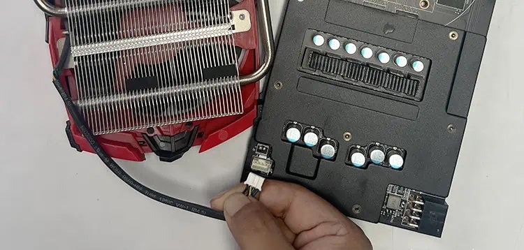 مراحل جدا کردن هیت سینک و کارت گرافیک (GPU)