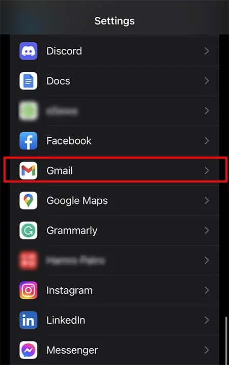 نوتیفیکیشن‌های جیمیل (Gmail) روی آیفون کار نمی‌کنند؟ به اعلان‌ها (Notifications) دسترسی بدهید.