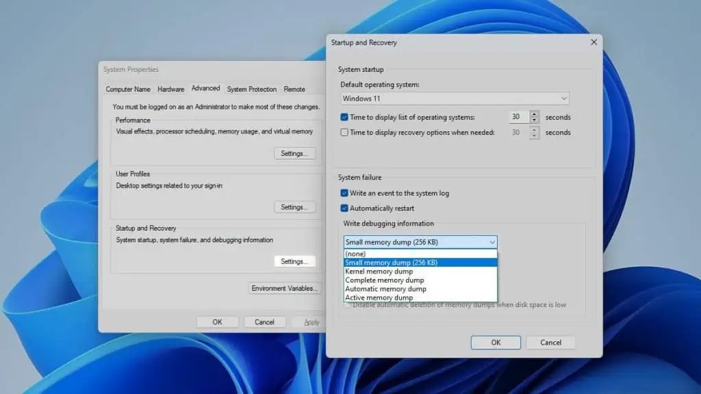آیا حذف فایل‌های Dump اشکالی ندارد؟