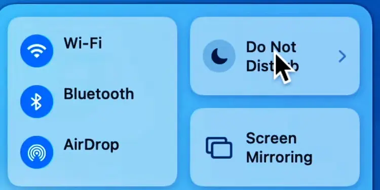 فعال کردن حالت مزاحم نشوید(Do Not Disturb) روی مک