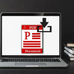 مراحل رفع ذخیره نشدن فایل به عنوان PDF