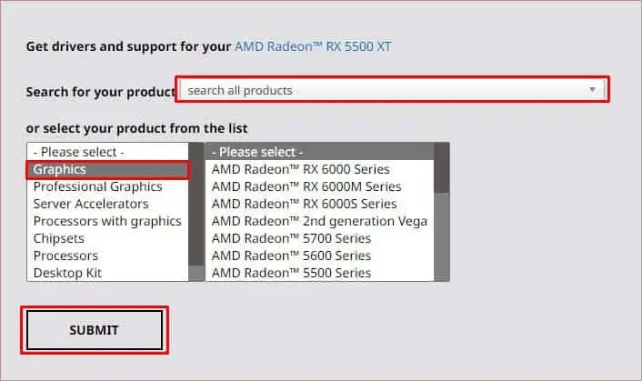 مراحل نصب درایور AMD