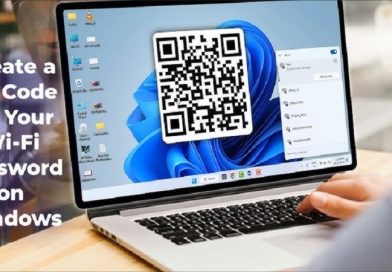 نحوه اشتراک‌گذاری رمز عبور وای‌فای به صورت کد QR در ویندوز 11
