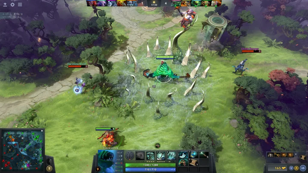 بهترین بازیهای رایگان استیم(Steam): Dota 2