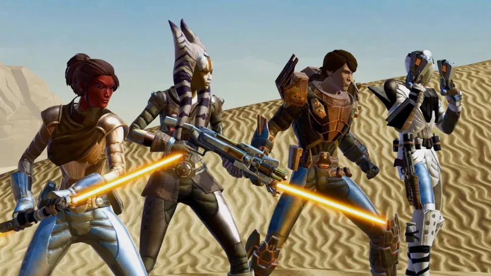 بهترین بازیهای رایگان استیم(Steam): Star Wars: The Old Republic