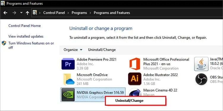 نحوه حذف درایورهای NVIDIA در ویندوز