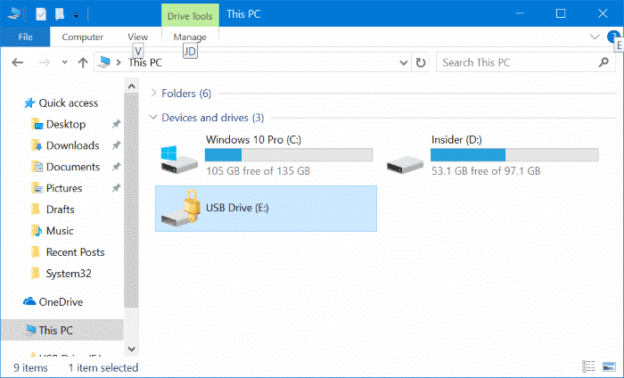 نحوه محافظت از درایوهای USB با رمز عبور در ویندوز 10