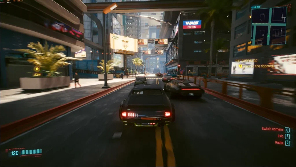 ۳۸۴۰x۲۱۶۰، کیفیت بالا، Psycho RT، کیفیت DLSS 3 (فریم رندر شده)