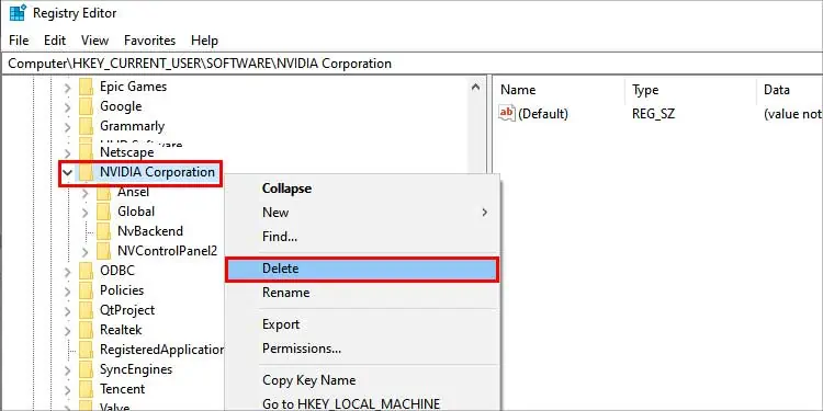 نحوه حذف درایورهای NVIDIA در ویندوز