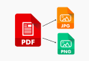 نحوه تبدیل PDF به JPG، PNG یا TIFF
