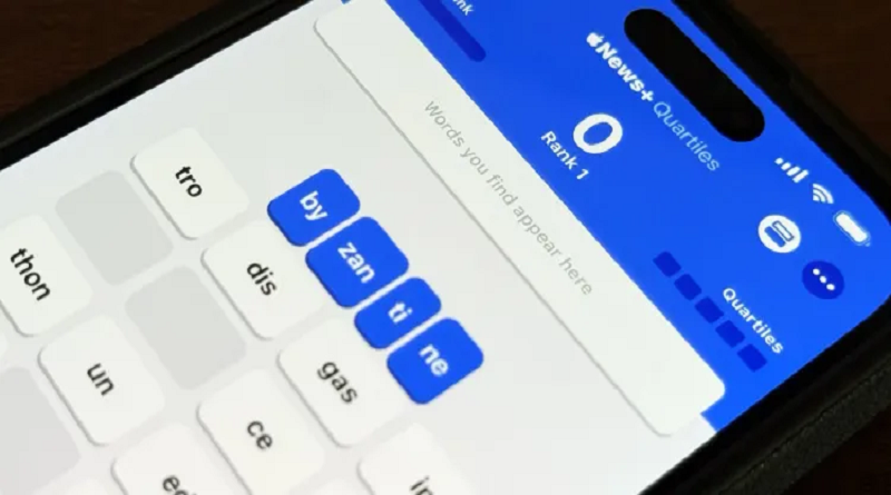 اپل یک بازی فکری جدید و فوقالعاده به نام Quartiles برای iOS 17.5 ارائه میدهد