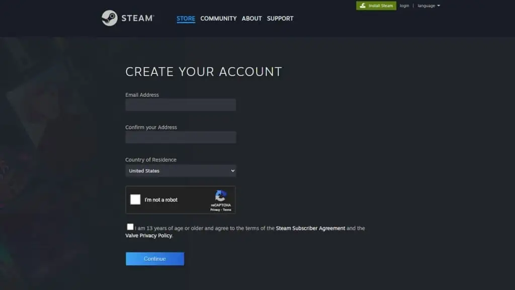چگونه یک حساب کاربری Steam بسازیم؟