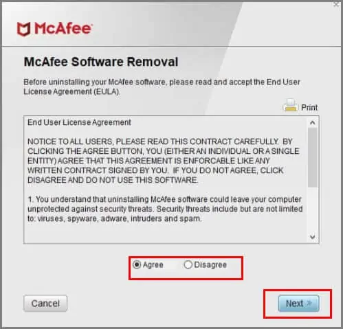 نحوه حذف McAfee از ویندوز ۱۱