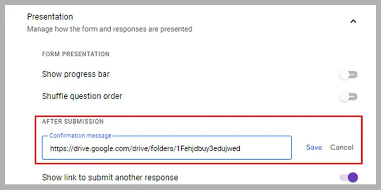 محافظت با رمز عبور در فرمهای گوگل