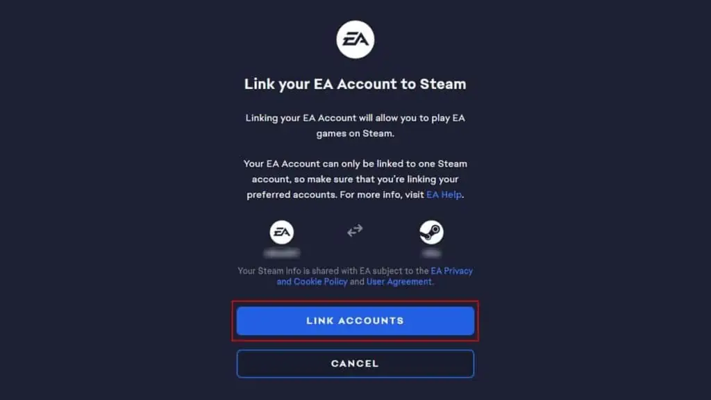 چگونه حساب EA را به Steam متصل کنیم؟