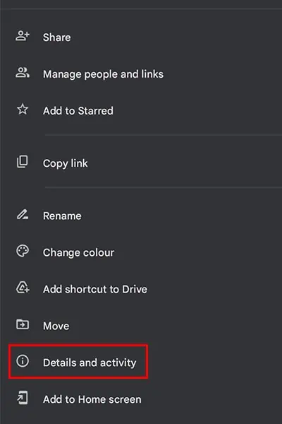 مدیریت دسترسی در گوگل درایو (Google Drive)