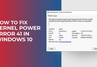 آشنایی با خطای Kernel Power 41 در ویندوز 10 و روش‌های رفع آن!