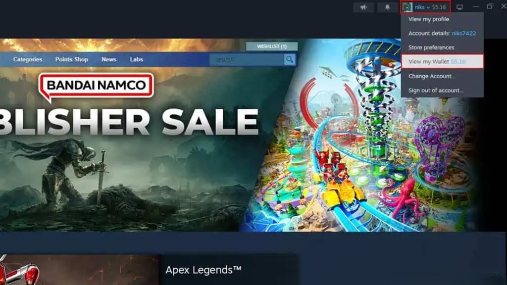 کیف پول استیم (steam) چیست؟