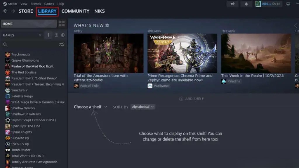 چگونه بازیها را در استیم (steam) بهروزرسانی کنیم؟