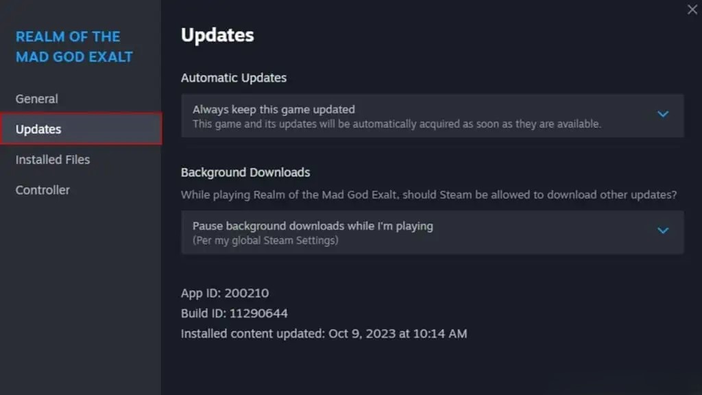 چگونه بازیها را در استیم (steam) بهروزرسانی کنیم؟