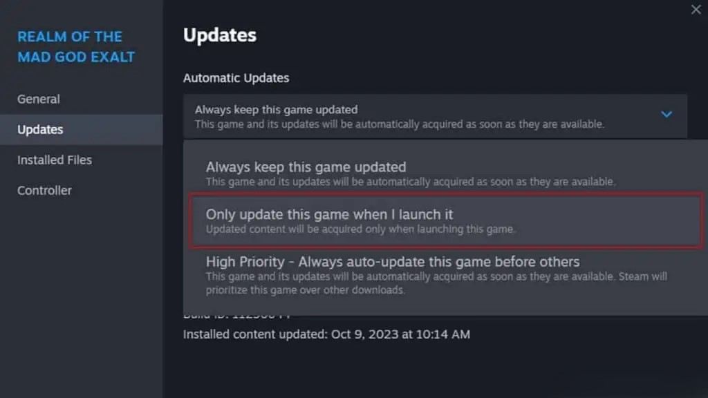 چگونه بازیها را در استیم (steam) بهروزرسانی کنیم؟