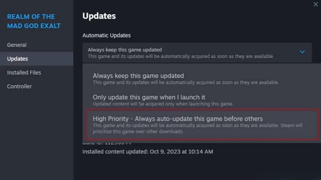 چگونه بازیها را در استیم (steam) بهروزرسانی کنیم؟