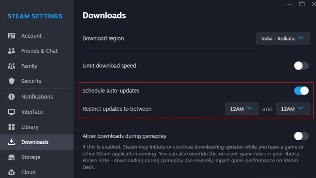 چگونه بازیها را در استیم (steam) بهروزرسانی کنیم؟